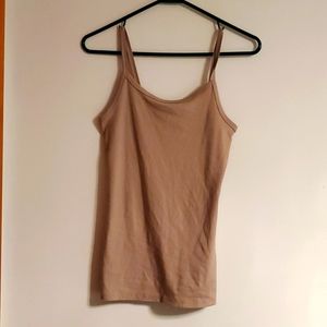 No Boundaries beige super soft cami- medium